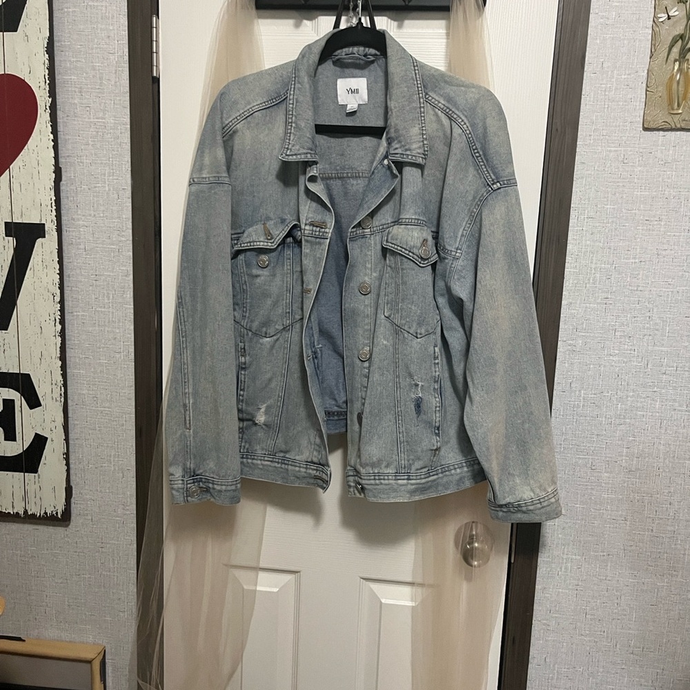 Vibe Sky Blue Denim Jacket